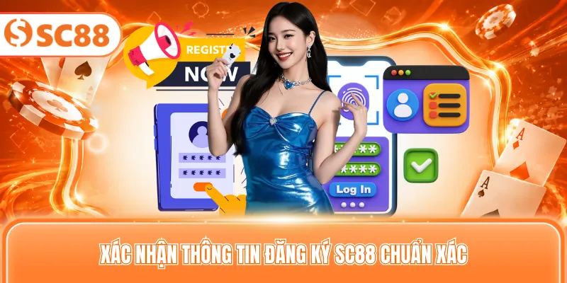 Xác nhận thông tin đăng ký SC88 chuẩn xác